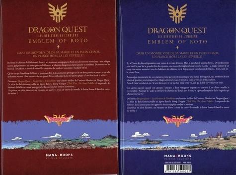 Dragon Quest - Les héritiers de l'Emblème Tome 1 Pack en 2 volumes. Avec le tome 2 offert