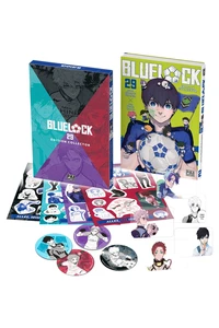 Inclus : Tome 29 avec une jaquette réversible, 4 badges, 4 planches de stickers et 8 clear cards