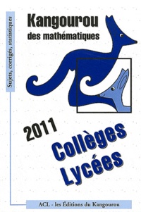  Kangourou - Kangourou des mathématiques - Lycées et collèges.