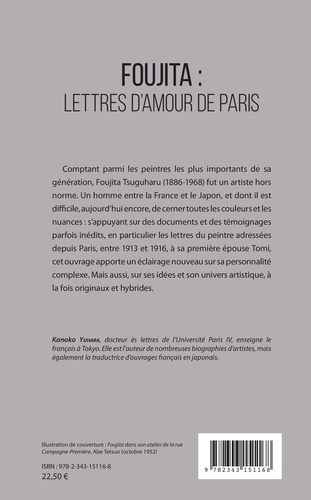 Foujita : lettres d'amour de Paris