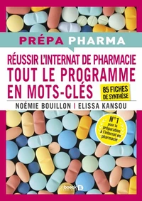 Réussir l'internat de pharmacie, tout le programme en mots-clés