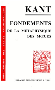Fondements de la métaphysique des moeurs