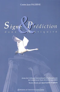 Signes et prédiction dans l'antiquité