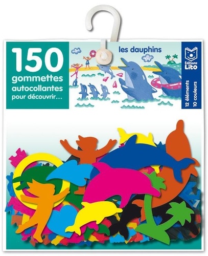 Kaori Souvignet - 150 Gommettes autocollantes Les dauphins.