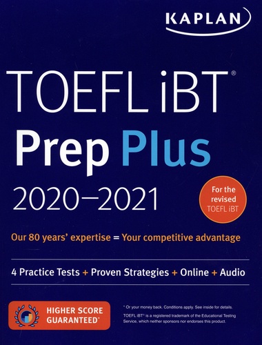 TOEFL iBT. Prep Plus 2020-2021  Edition 2020-2021 -  avec 1 Cédérom
