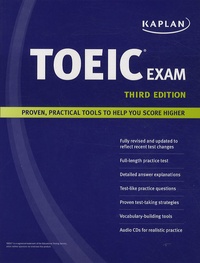  Kaplan - TOEIC Exam. 1 CD audio
