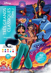 Coloriages Mystères Disney - Très grands classiques Tome 02