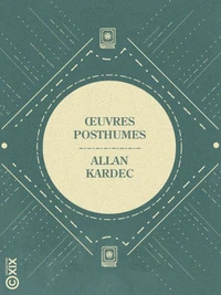 Œuvres posthumes