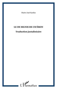Le De signis de Cicéron