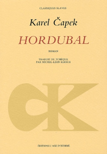 Karel Capek - Hordubal.