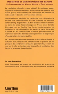 Numérisation et médiation du patrimoine pour l’éducation