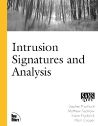Intrusion Signatures And Analysis