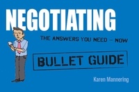 Karen Mannering - Negotiating: Bullet Guides.