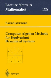 Computer Algebra Methods for Equivariant Dynamical Systems
