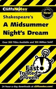 Cliffsnotes on Shakespeare's Midsummer Night's Dream