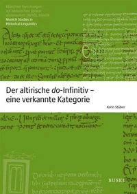 Der altirische do-Infinitiv - eine verkannte Kategorie