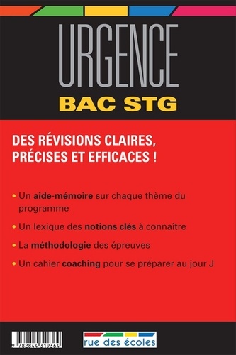 Urgence Bac STG