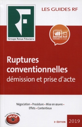 Karine Aflalo - Ruptures conventionnelles - Démission et prise d'acte.