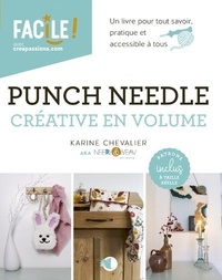 Karine Chevalier - Punch needle - Créative en volume.