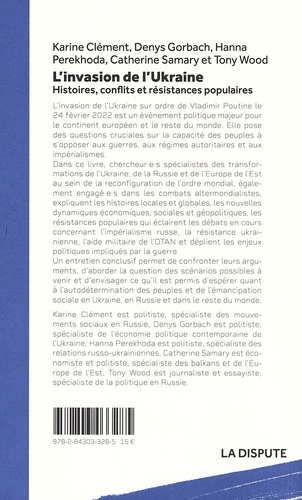 L'invasion de l'Ukraine. Histoires, conflits et résistances populaires