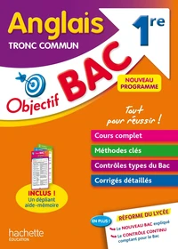 Anglais 1re tronc commun