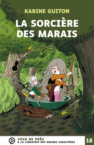 Couverture de La sorcière des marais