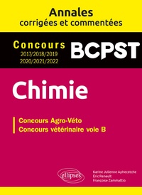 Karine Julienne Aphecetche et Eric Renault - Chimie BCPST - Concours Agro-véto, concours vétérinaire voie B.