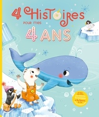 Karine-Marie Amiot et Claire Renaud - 4 histoires pour mes 4 ans. 1 CD audio