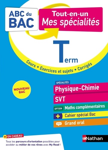 Physique-Chimie, SVT, Maths complémentaires, grand oral Tle  Edition 2021