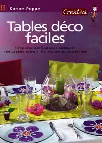 Tables déco faciles