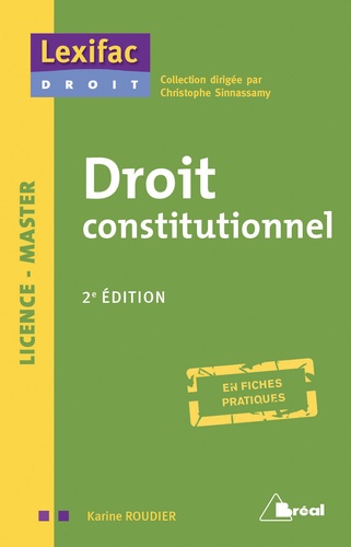 Droit constitutionnel Licence-Master 2e édition