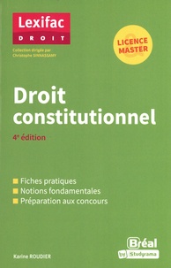 Karine Roudier - Droit constitutionnel.