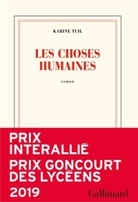 Books english pdf download gratuit Les choses humaines MOBI RTF (French Edition) par Karine Tuil 9782072729348
