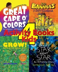 4 Activity Books for Kids: Family Fun &amp; Learning