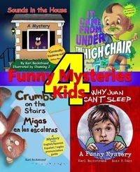 4 Funny Mysteries for Kids: Goosebumps, Gross Ghosts &amp; Grammar for Growing Goblins