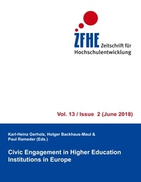 Karl-Heinz Gerholz - Civic Engagement in Higher Education Institutions in Europe.