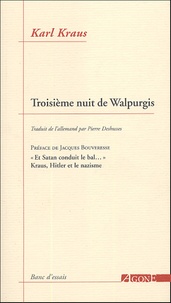 Karl Kraus - Troisième nuit de Walpurgis.