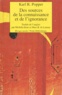 Karl Popper - Des sources de la connaissance et de l'ignorance.