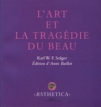 Karl Solger - L'art et la tragédie du beau.