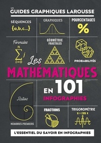 Bons livres téléchargement gratuit Les mathématiques en 101 infographies 9782036041219