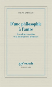 D'une philosophie à l'autre