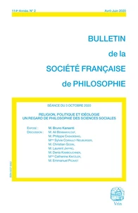 Religion, politique et idéologie
