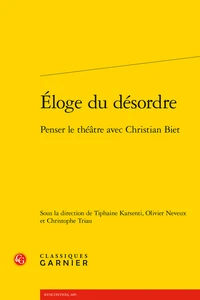 Eloge du désordre