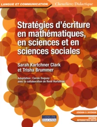 Stratégies d'écriture en mathématiques, en sciences et en sciences sociales