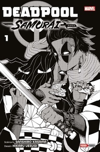 Kasama Sanshiro et Uesugi Hikaru - Deadpool Samurai Tome 1 :  - Couverture Demon Slayer.