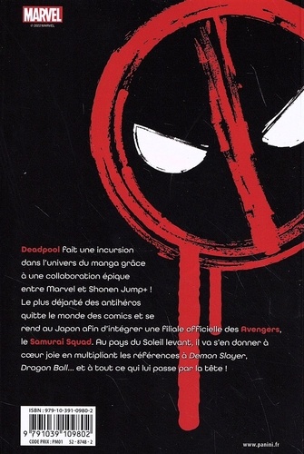 Deadpool Samurai Tome 1 Couverture Demon Slayer