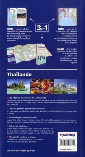 Thaïlande. Guide + Atlas + Carte 1/1650000  Edition 2019