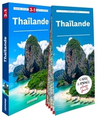 Katarzyna Byrtek et Laurent Berthel - Thaïlande - Guide + Atlas + Carte laminée 1/1 650 000.