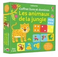 Kate Nolan et Gareth Williams - Les animaux de la jungle - Avec 28 dominos double face et un livre.