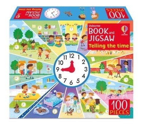 Kate Nolan et Helen Prole - Usborne book and Jigsaw - Telling the time.